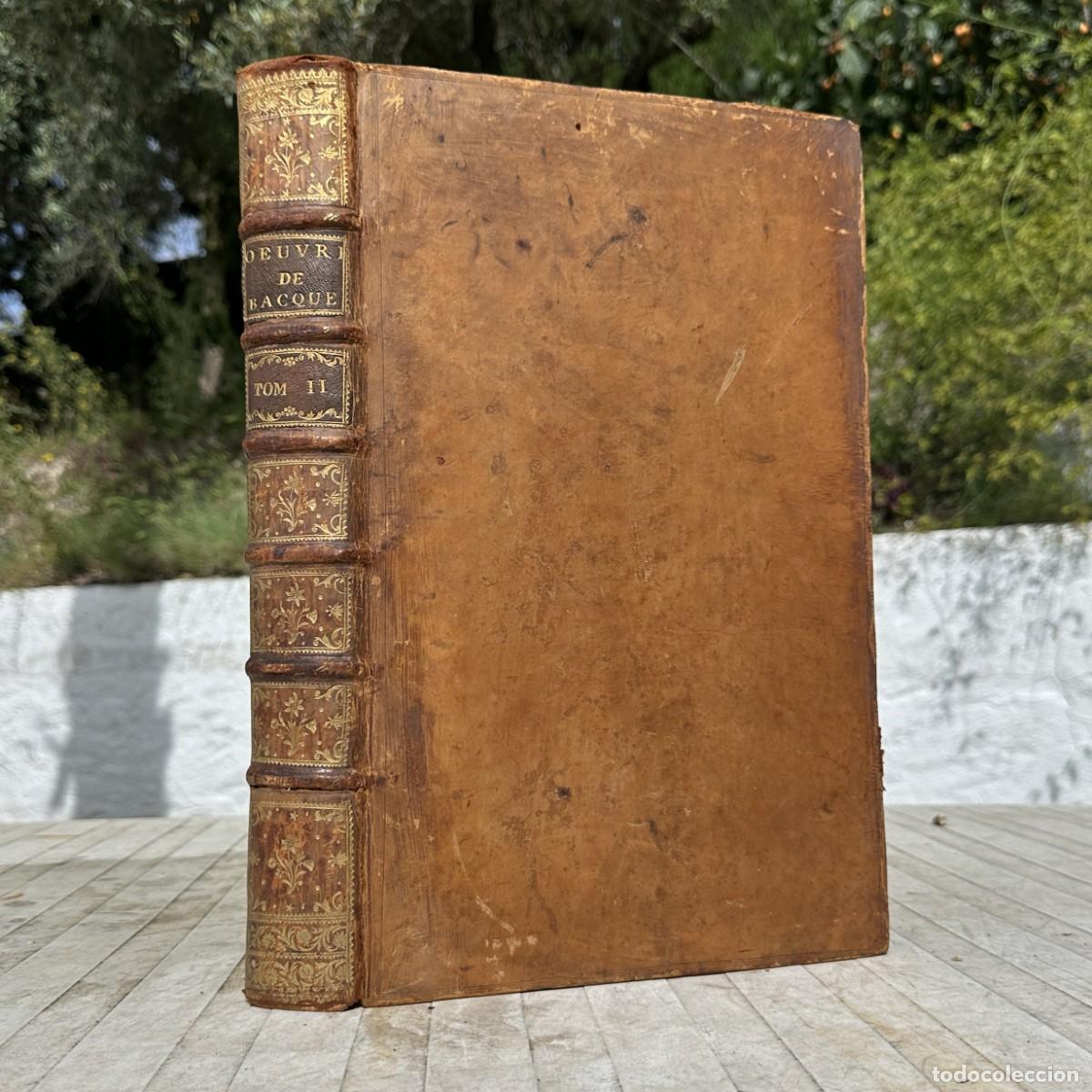 Libros antiguos: a&ntilde;o 1744 - OBRAS DE JEAN BACQUET - DERECHO - DERECHO FEUDAL - AUBANA - BASTARDOS - NOBLEZA