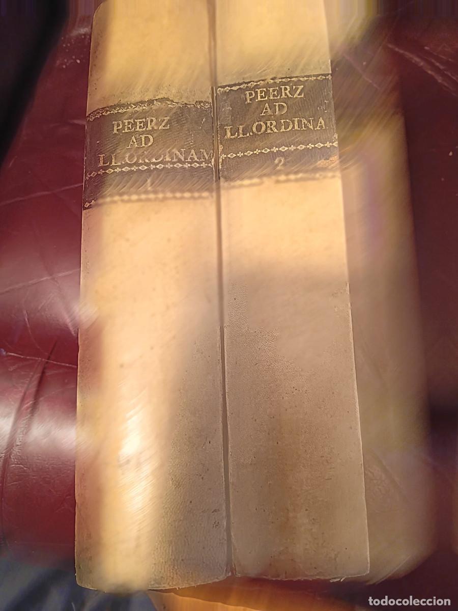 Libros antiguos: DIEGO P&Eacute;REZ DE SALAMANCA: COMMENTARIA IN LIBROS ORDINATIONUM REGNI CASTELLAE. SALAMANCA, 1574 - 1575