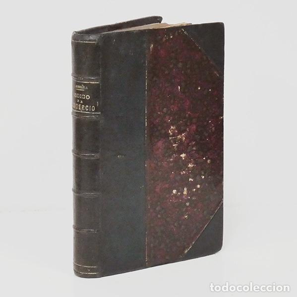 Livres anciens: ABELLA (Joaqu&iacute;n). C&oacute;digo de comercio comentado y concordado