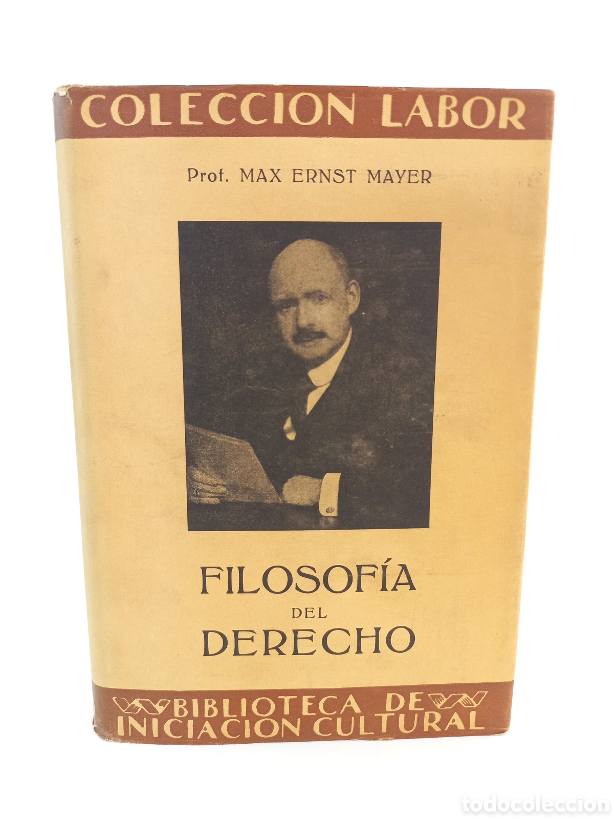 Libros antiguos: Filosof&iacute;a del Derecho. Max Ernst Mayer. Labor, colecci&oacute;n Labor, 1937.