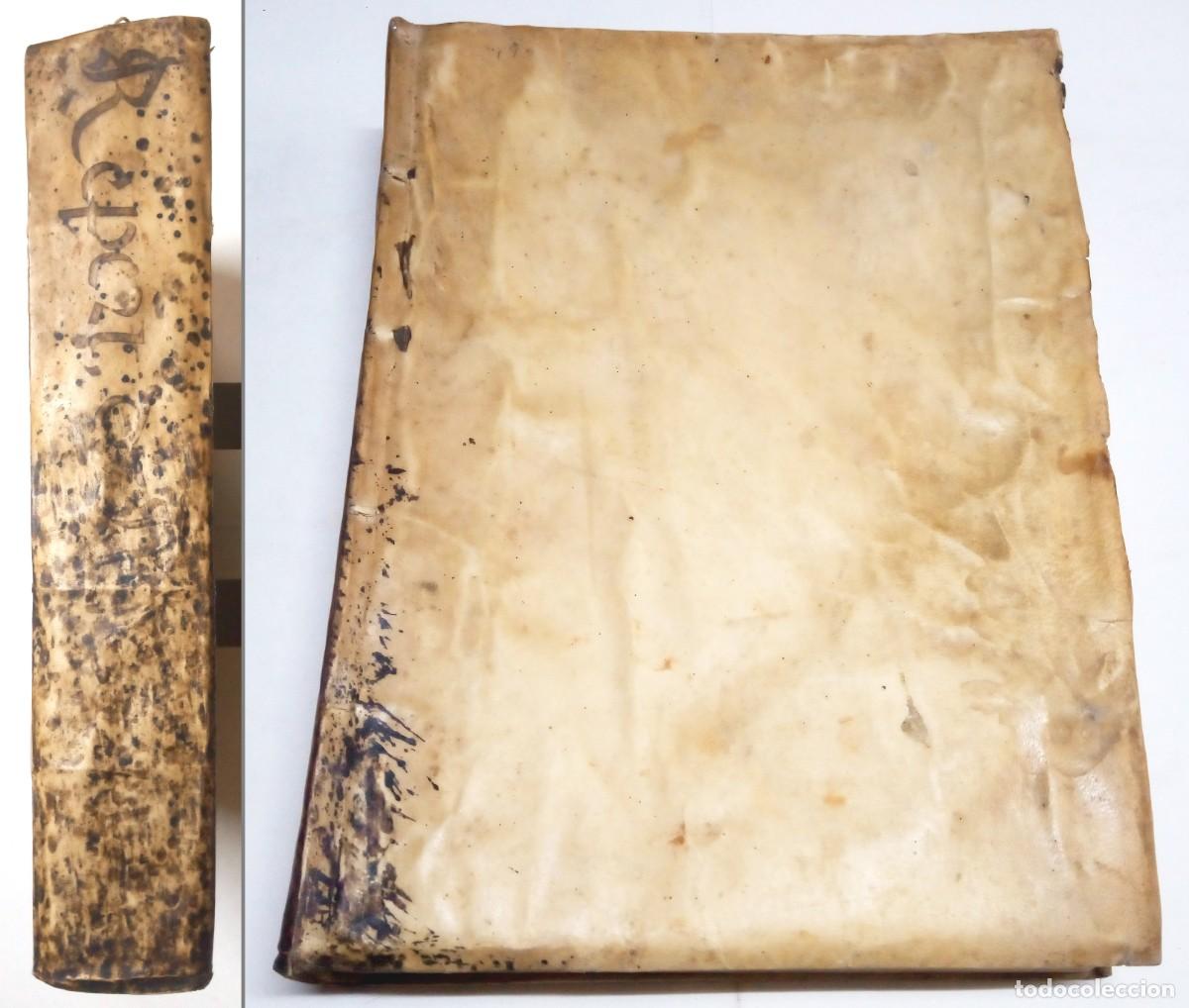 Libri antichi: MOLINO Miguel del. Repertorium Fororum et Observantiarum Regni Aragonum... Caesaraugustae, 1585.