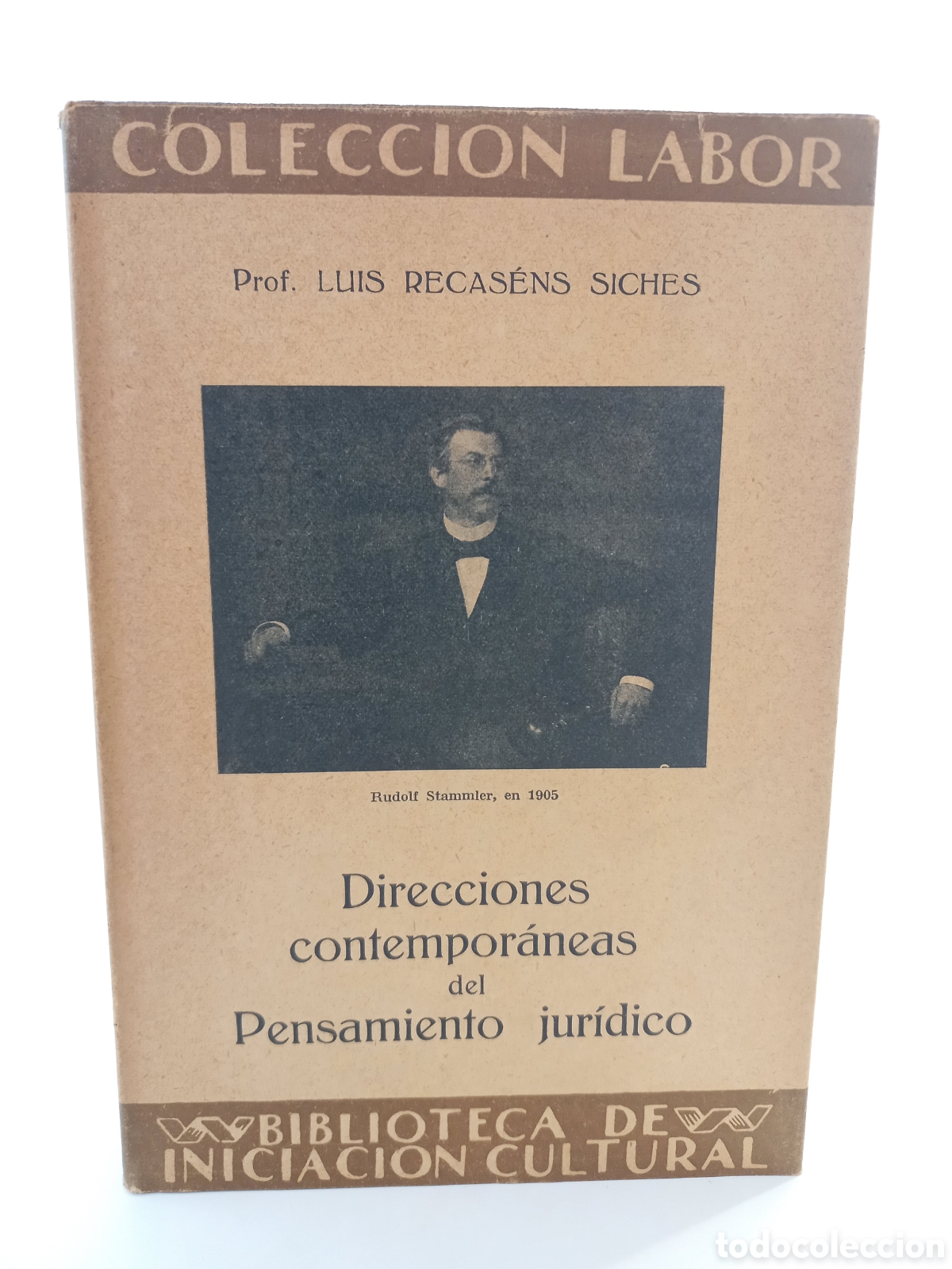 Libros antiguos: Direcciones Contempor&aacute;neas del Pensamiento Jur&iacute;dico. Lusi Becasens Siches. Labor, 1929. Ilustrado.