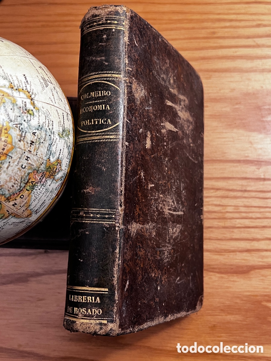 Libri antichi: 1873 Principios de Econom&iacute;a Pol&iacute;tica. Manuel Colmeiro