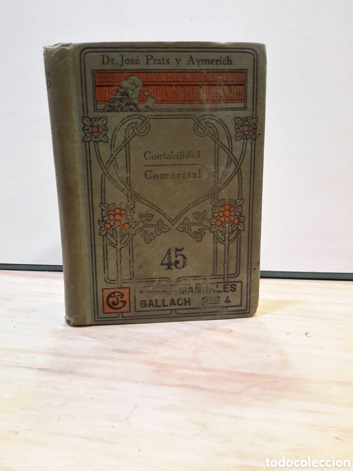 Libros antiguos: Contabilidad comcrcial