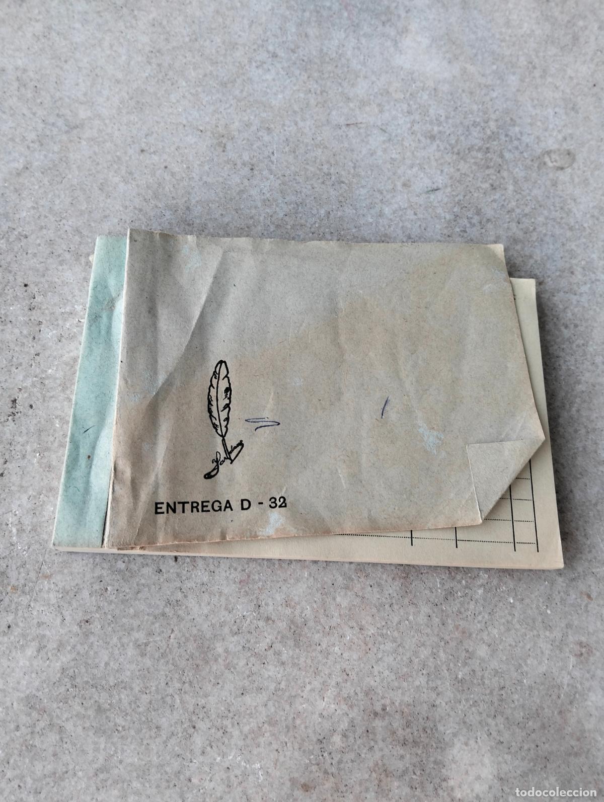 Antiquarische B&uuml;cher: Talonario antiguo entrega d-32 libreta peque&ntilde;a entrego a&ntilde;os 30-40