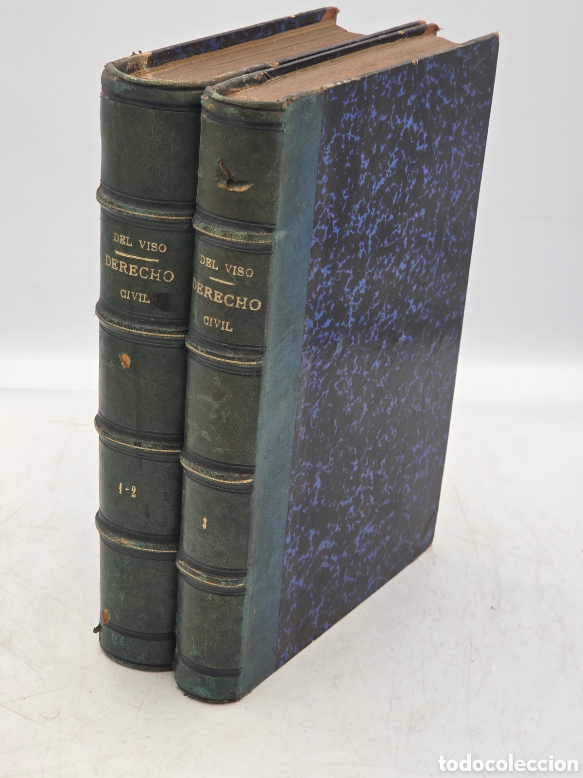 Libros antiguos: LECCIONES ELEMENTALES DE DERECHO CIVIL 1889 Del Viso Salvador