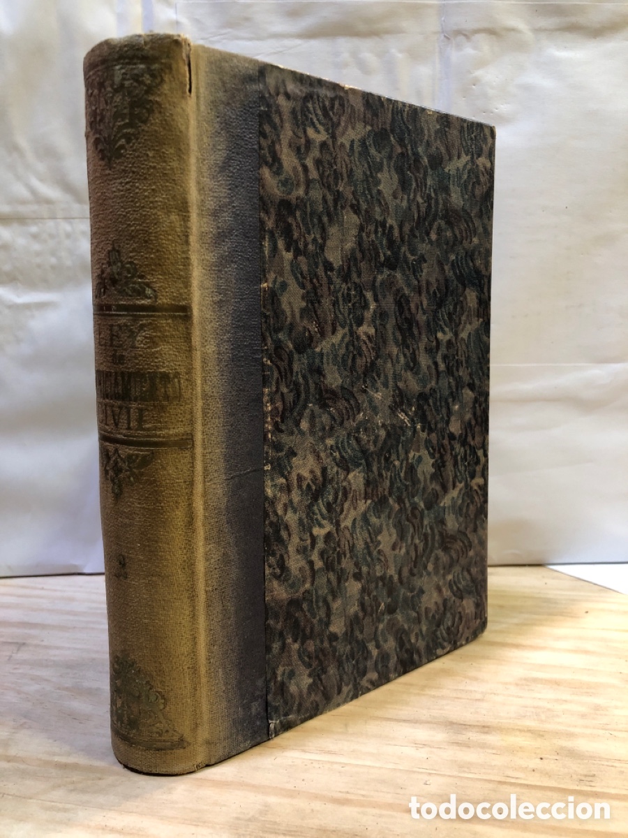 Libros antiguos: Jos&eacute; Mar&iacute;a Manresa y Navarro, Ignacio Miguel, Jose Reus - Ley de enjuiciamiento civil. Tomo II