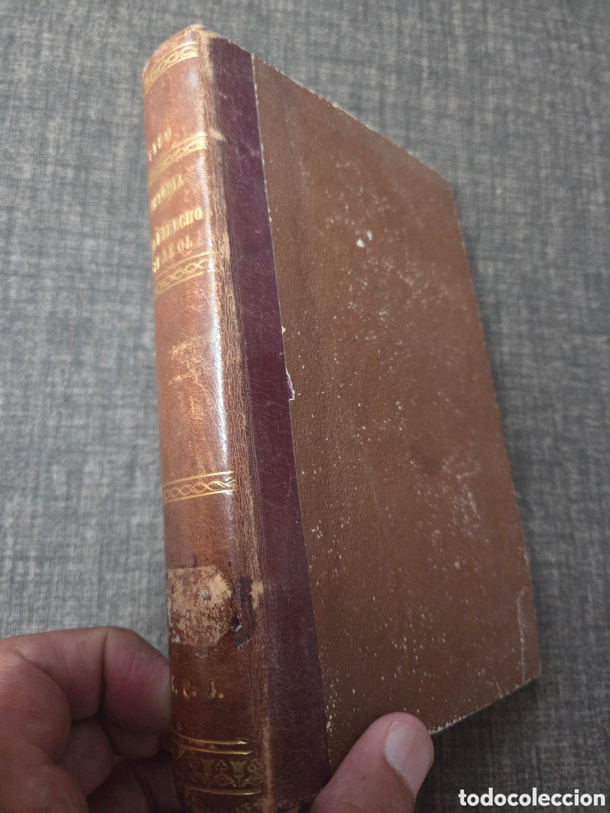 Libros antiguos: Historia del Derecho Espa&ntilde;ol 1865 Salvador del Viso