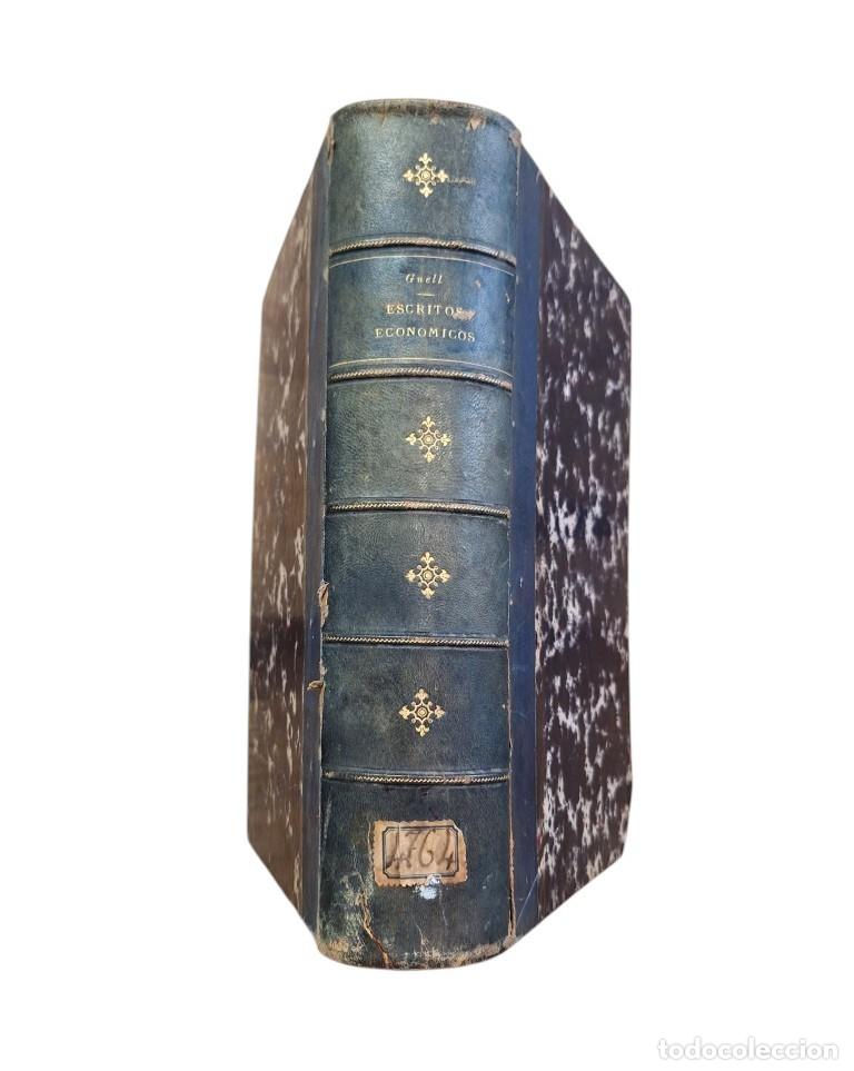 Antiquarische B&uuml;cher: G&uuml;ell y Ferrer, Juan.- ESCRITOS ECON&Oacute;MICOS (1880)
