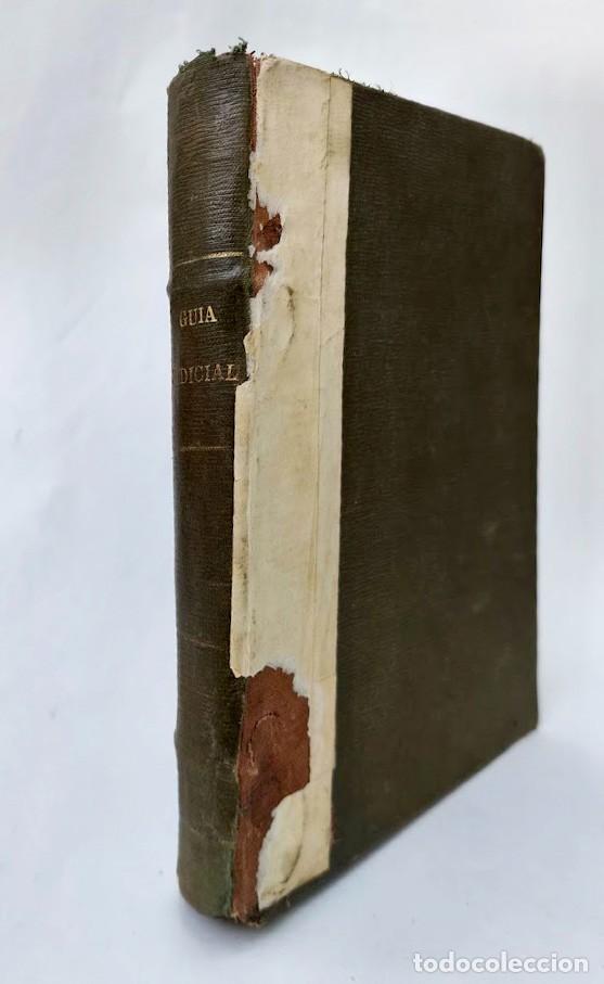 Libros antiguos: Dedicado y firmado. Gu&iacute;a Estadistica Judicial Espa&ntilde;a. Pozoblanco. 1926.
