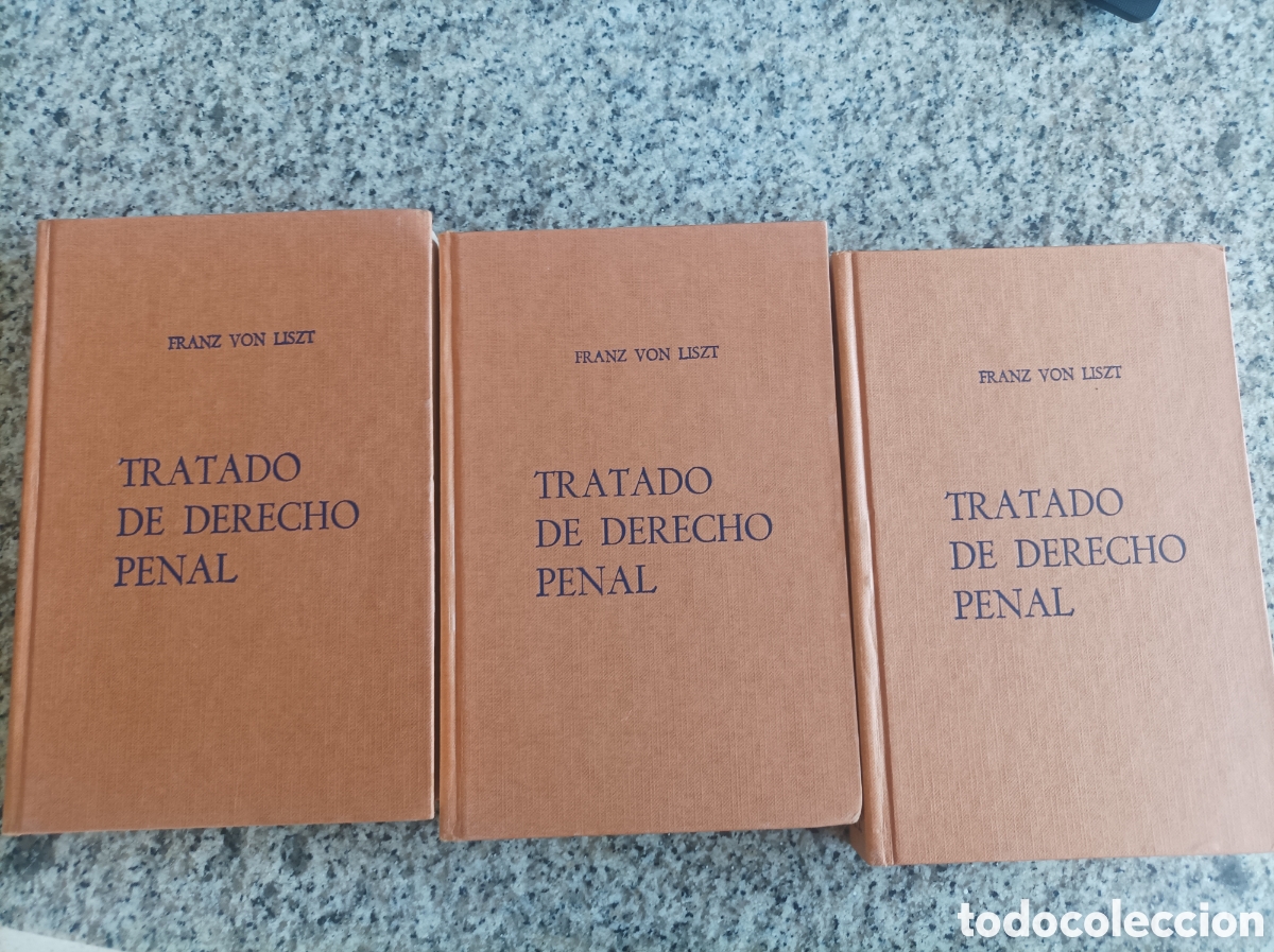 Libros antiguos: Tratado de Derecho Penal - Franz Von