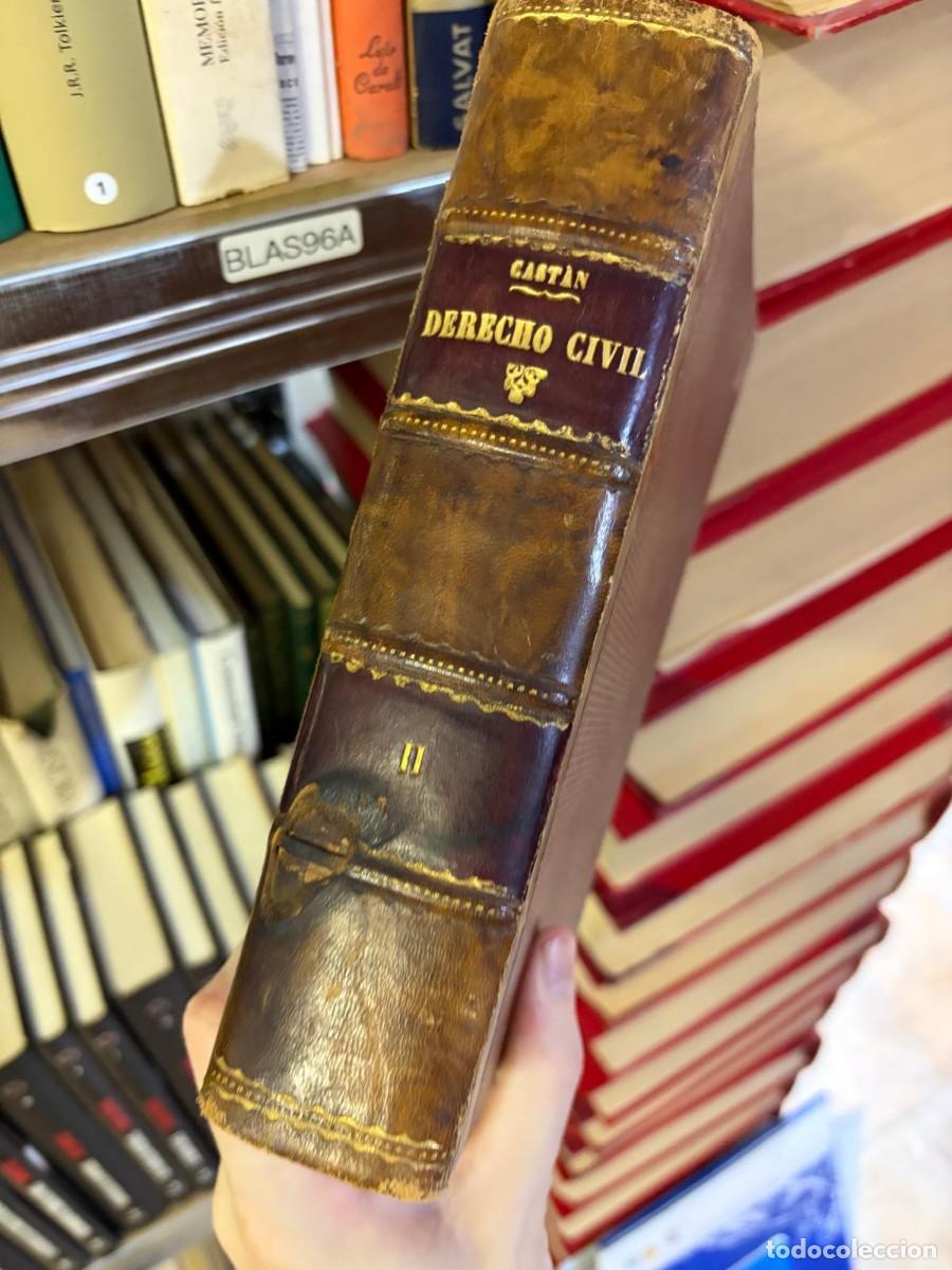 Libros antiguos: BLAS96A &mdash; Derecho Civil. Tomo II &mdash; Cast&aacute;n. 1932 editorial reus