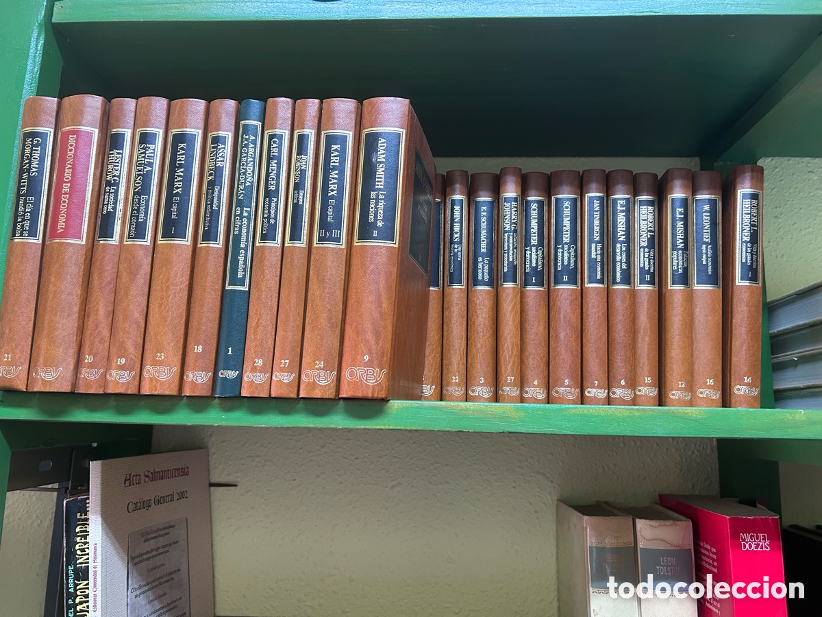 Libros antiguos: Biblioteca de econom&iacute;a , 30 tomos