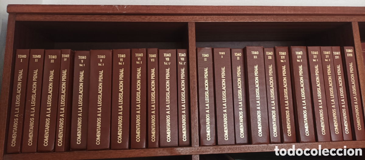 Libros antiguos: Colecci&oacute;n Comentarios a la Legislaci&oacute;n Penal