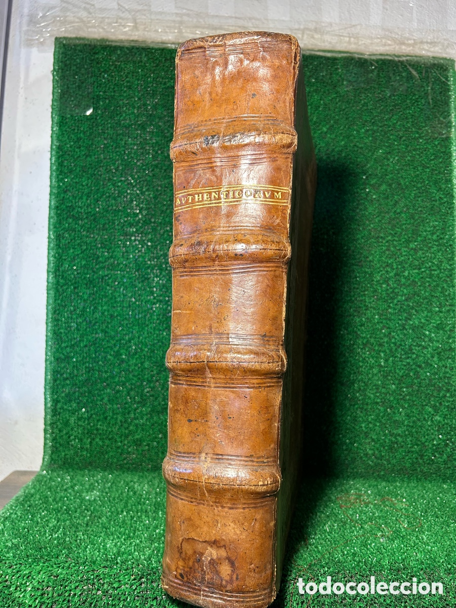 Libros antiguos: LIBRO ANTIGUO S.XI - CORPUS LURIS CIVILIS -1585-A1