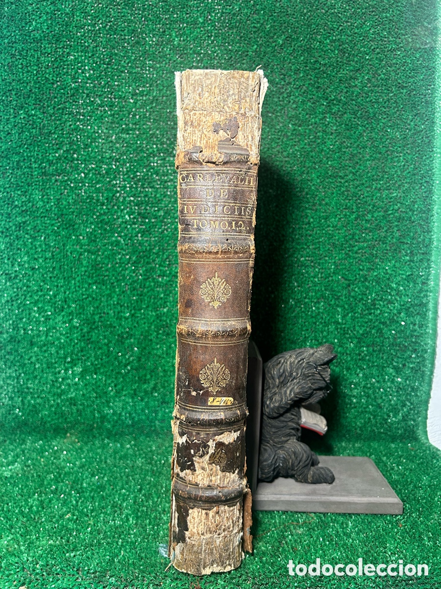 Libros antiguos: LIBRO ANTIGUO 1668 - DERECHO HISTORICO TOMAS CARLEVAL - A2
