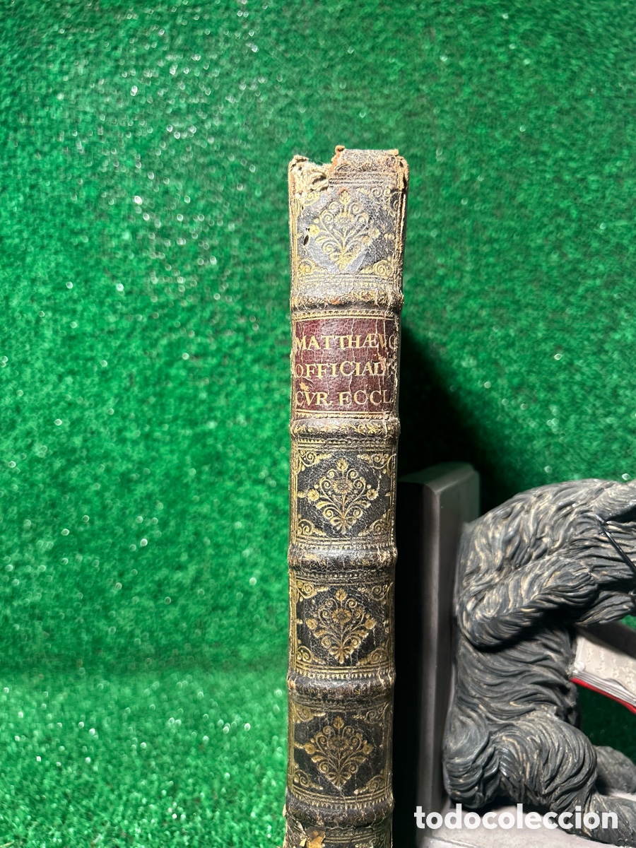 Libros antiguos: LIBRO ANTIGUO - OFFICIALIS CURIAE ECCLESIASTICAE - A2 - Foto 2