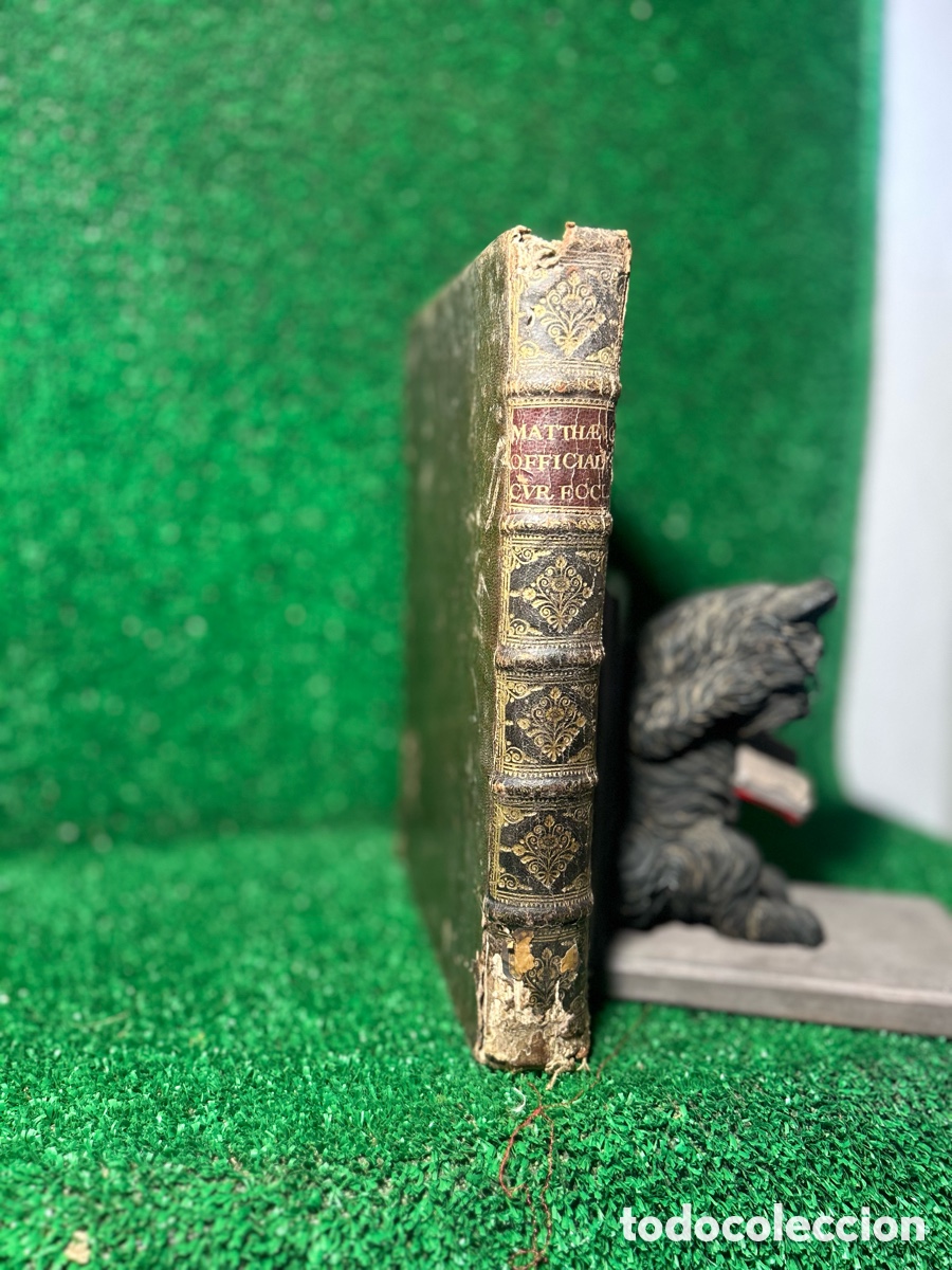 Libros antiguos: LIBRO ANTIGUO - OFFICIALIS CURIAE ECCLESIASTICAE - A2