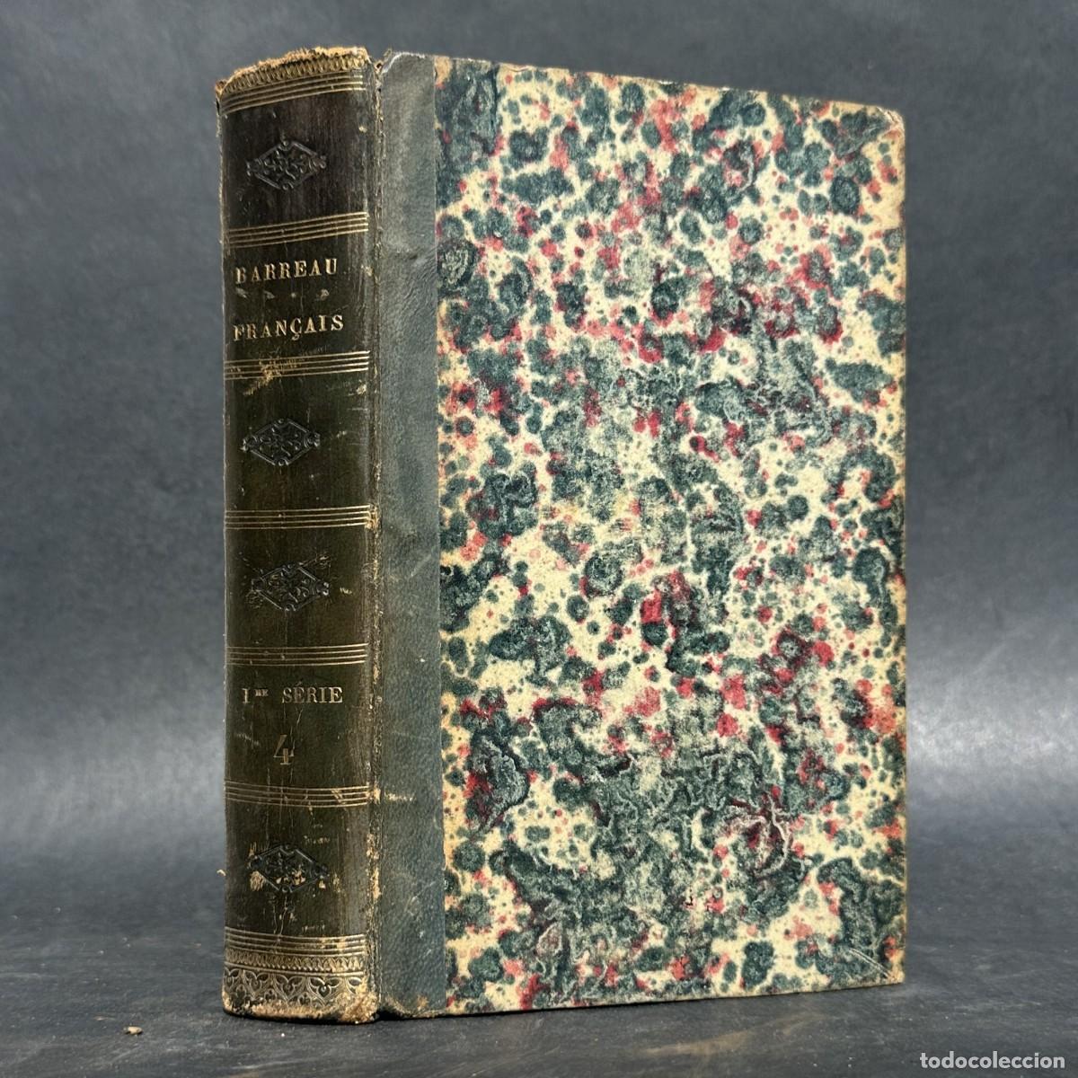 Libros antiguos: a&ntilde;o 1821 - BARREAU FRANCAIS - BIOGRAFIA DE JURISTAS - LOYSEAU DE MAULEON -