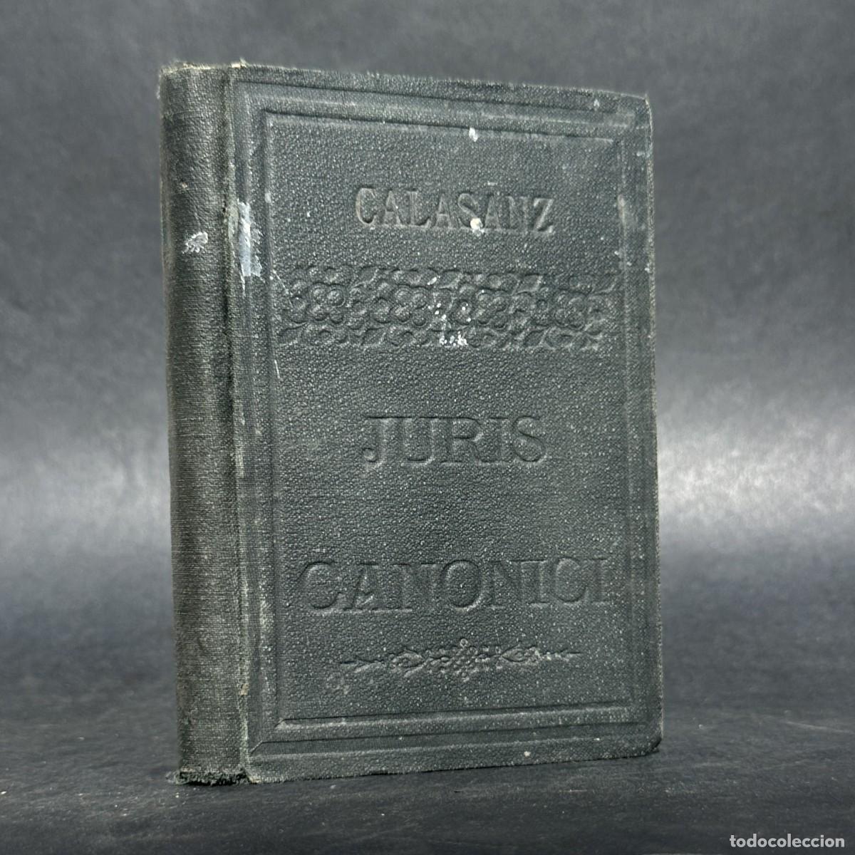 Libros antiguos: A&Ntilde;O 1882 - COMPENDIUM JURIS CANONICI - DERECHO CANONICO -