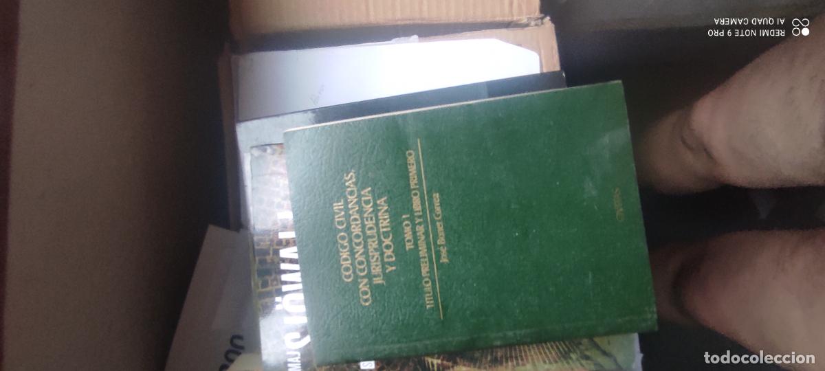 Libros antiguos: C&oacute;digo Civil con concordancias, jurisprudencia y doctrina. Tomo I: T&iacute;tulo Preliminar y Libro Primer