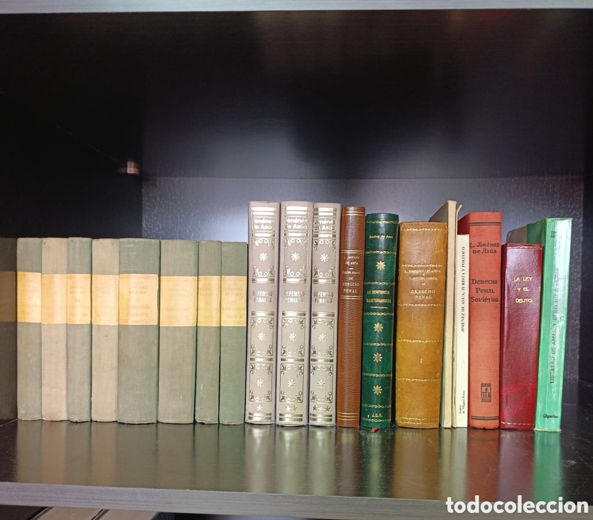 Livres anciens: Colecci&oacute;n Luis Jim&eacute;nez de As&uacute;a - Derecho Penal, lote hist&oacute;rico