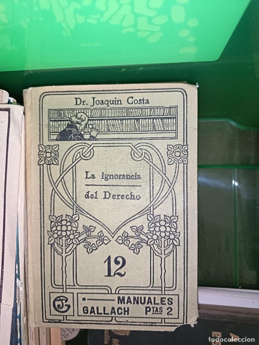 Libros antiguos: La ignorancia del Derecho