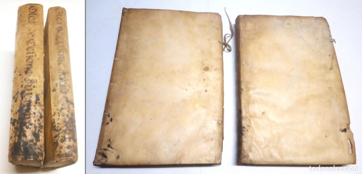 Libros antiguos: OLEA. Tractatus de Cessione Jurium et Actionum... 2 Vols. Lyon: Lugduni, Cramer, 1723-1721.