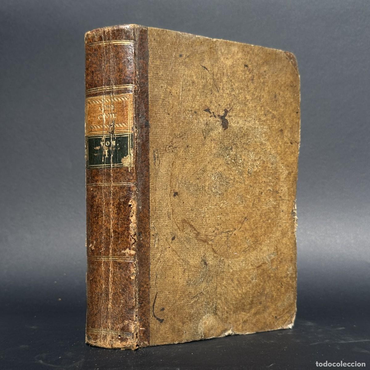 Libros antiguos: a&ntilde;o 1803 - CODIGO CIVIL FRANCES - CODIGO NAPOLEONICO - Recueil des lois composant le Code Civil
