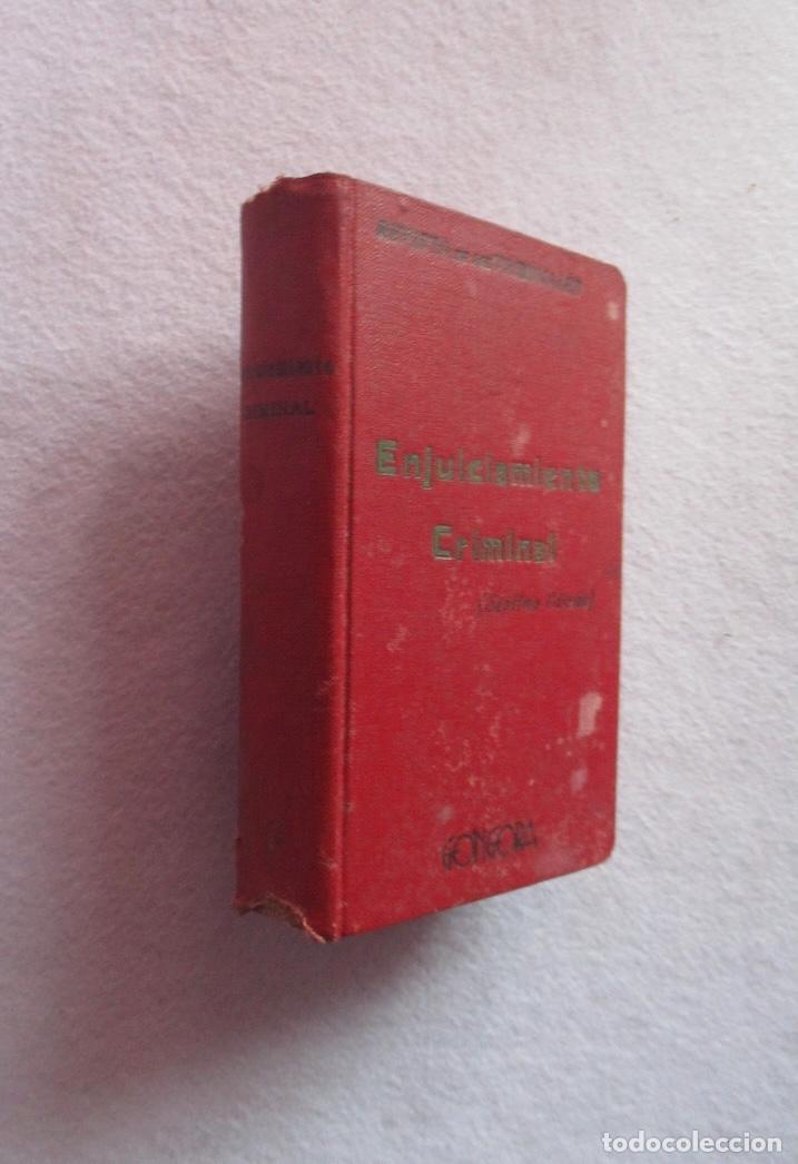 Libros antiguos: LEY DE ENJUICIAMIENTO CRIMINAL