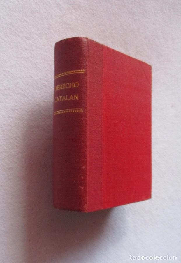 Libros antiguos: MANUAL DE DERECHO CATALAN - ARTURO CORBELLA - 1906