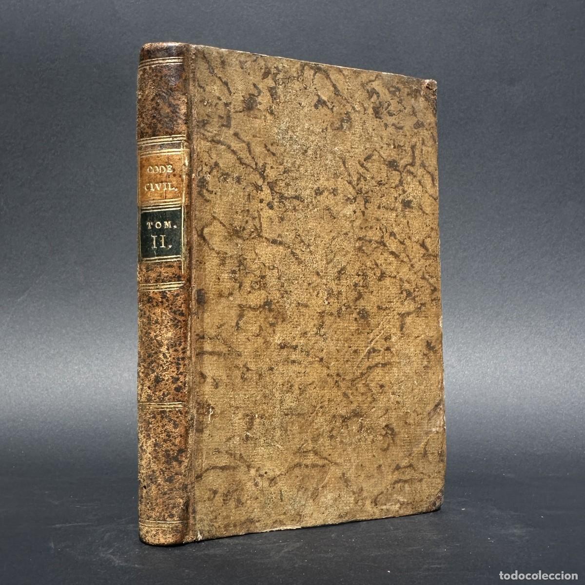Libros antiguos: A&Ntilde;O 1822 - DERECHO CIVIL FRANCES - CODIGO NAPOLEONICO - NAPOLEON
