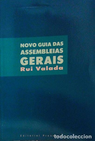 Libros antiguos: VALADA. (Rui) - NOVO GUIA DAS ASSEMBLEIAS GERAIS.