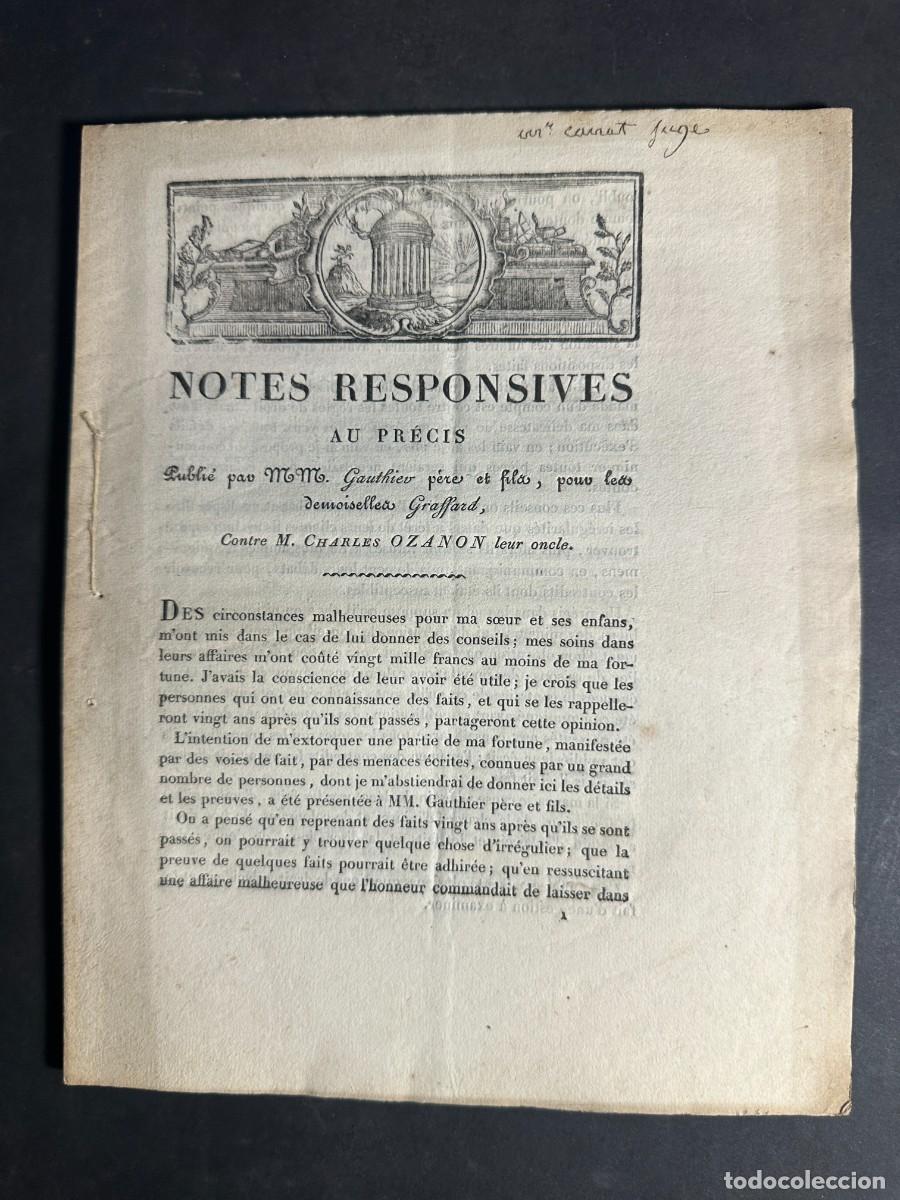 Libros antiguos: A&Ntilde;O 1820 - DOCUMENTO JURIDICO - DERECHO - HERENCIA