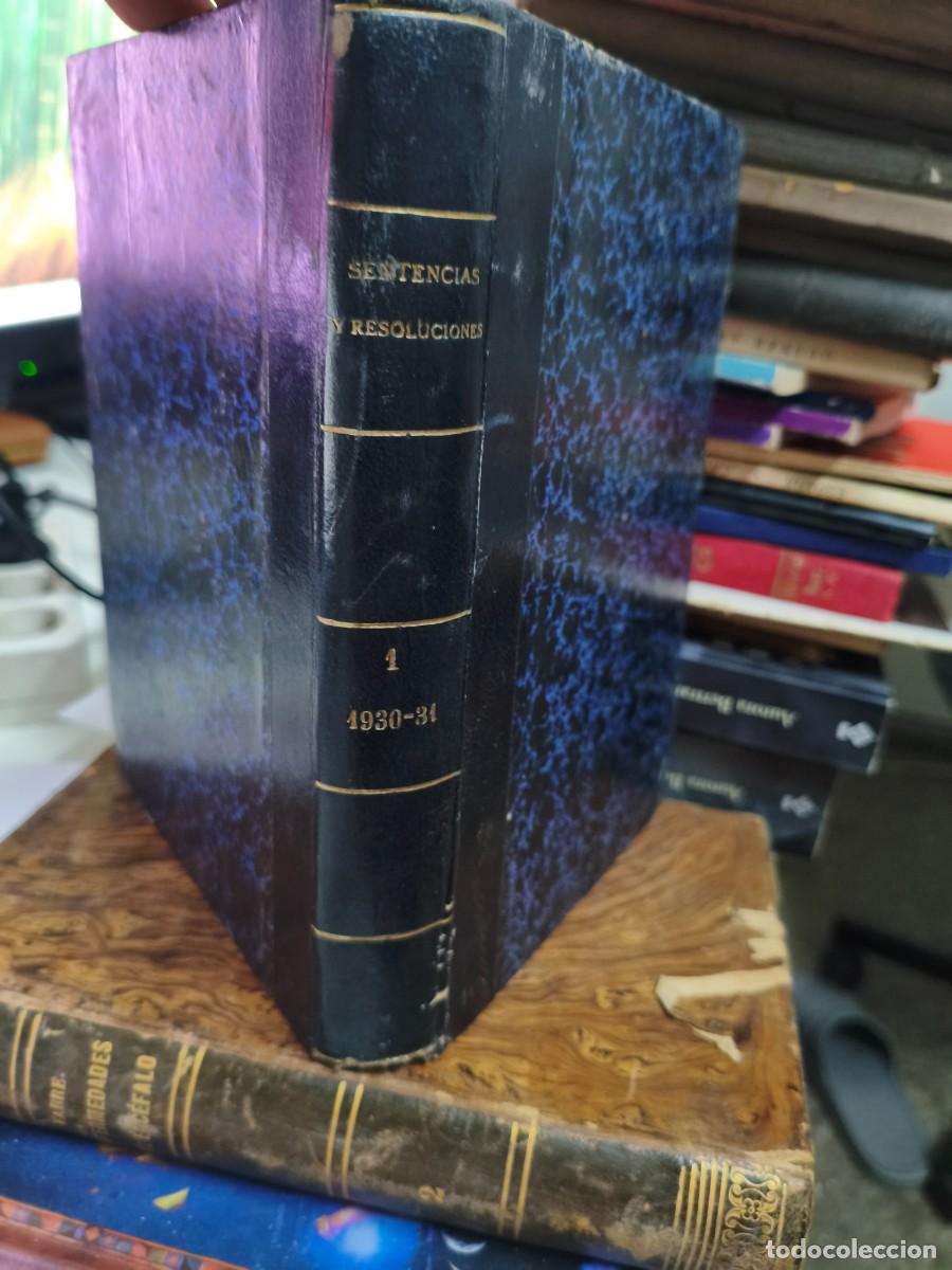 Libros antiguos: Recopilaci&oacute;n de sentencias materia arancelaria. Resoluciones direcci&oacute;n general aduanas 1930 - 31