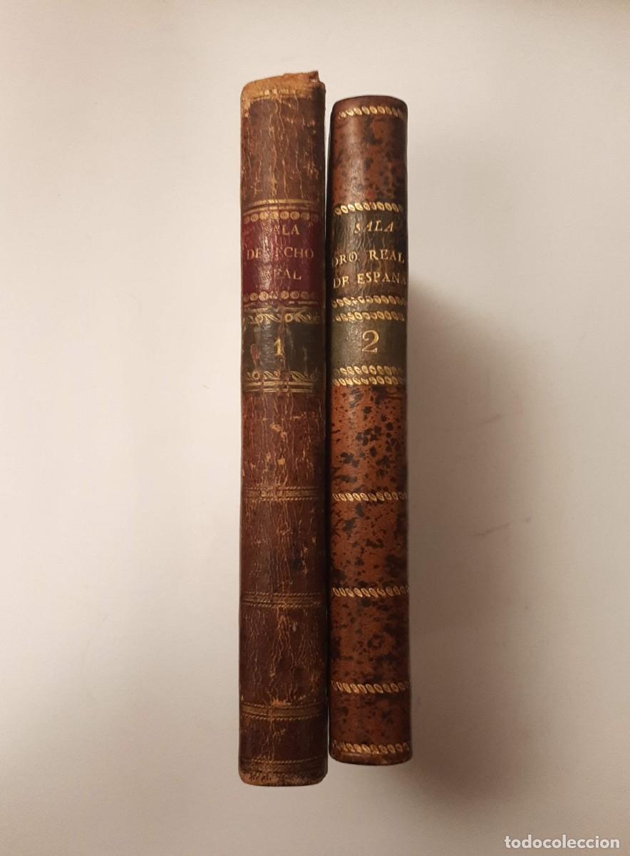 Libros antiguos: ILUSTRACION DEL DERECHO REAL DE ESPA&Ntilde;A - SALA, JUAN