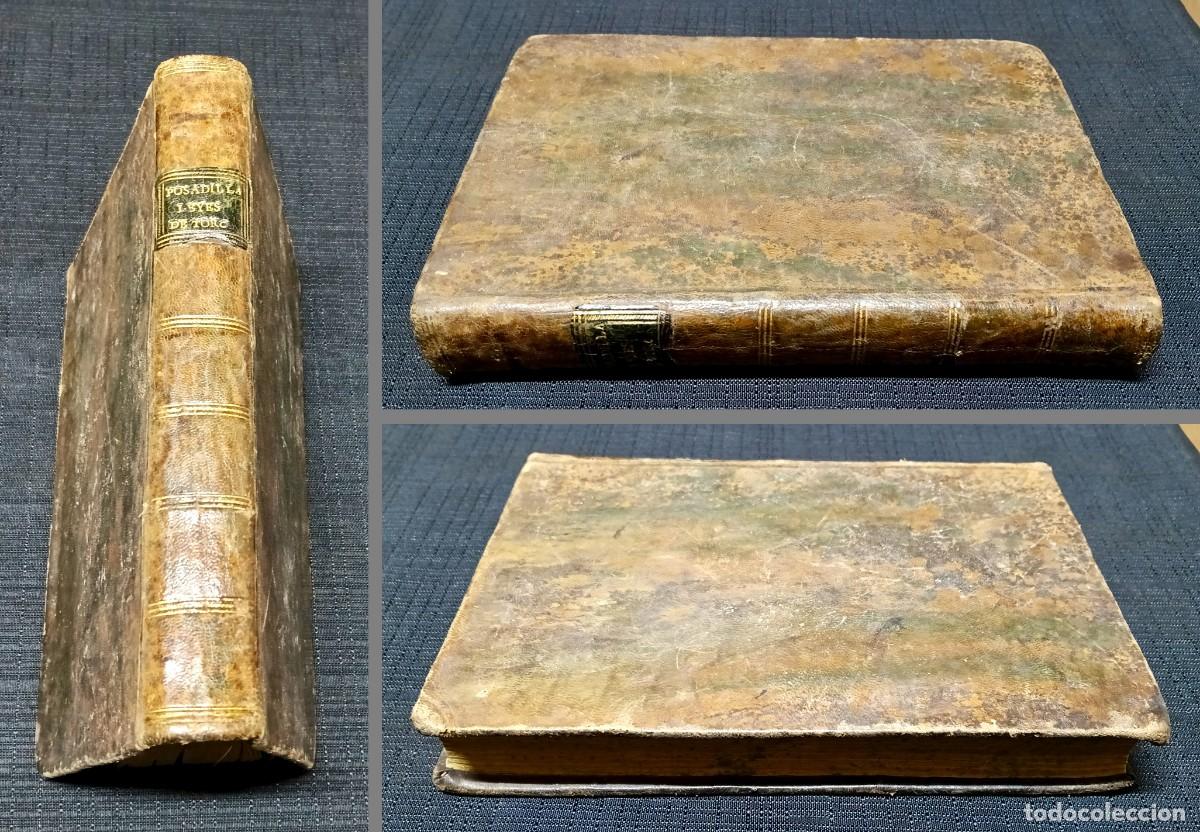 Old books: ALVAREZ POSADILLA, Juan. Comentarios a las Leyes de Toro... Madrid, Vda. Joaqu&iacute;n Ibarra, 1804.