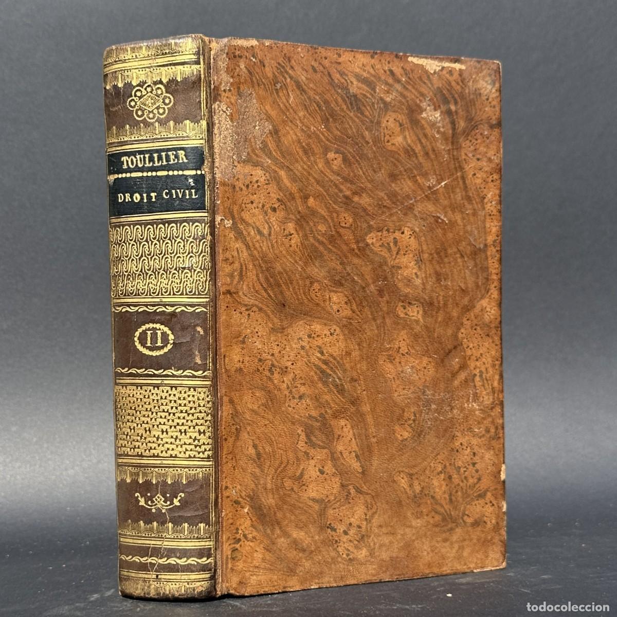 Libros antiguos: a&ntilde;o 1823 - EL DERECHO CIVIL FRANC&Eacute;S - DELITOS - MATRIMONIO