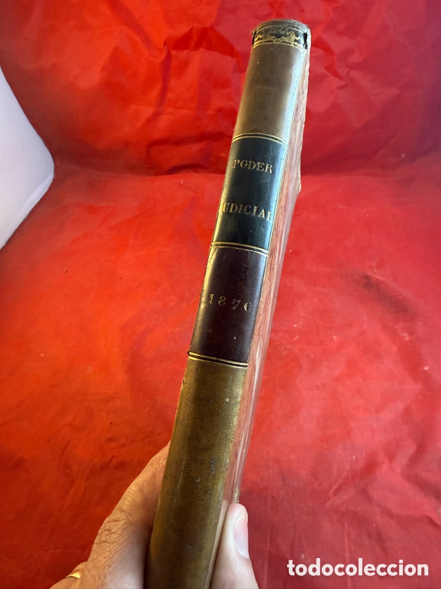 Libros antiguos: LEY PROVISIONAL PODER JUDICIAL 1870 - Foto 4