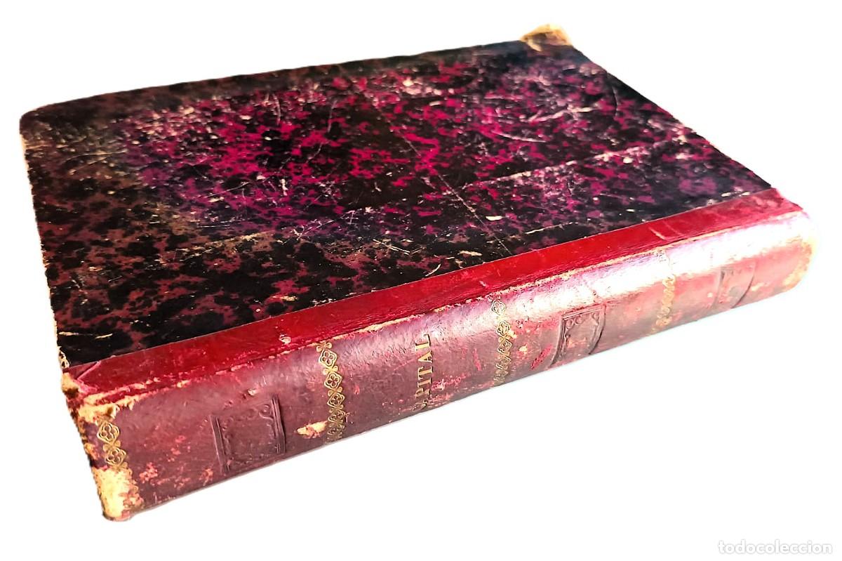 Libros antiguos: A&ntilde;o 1898 - El Capital. Karl Marx. Valorada edici&oacute;n en espa&ntilde;ol. Leer anuncio.