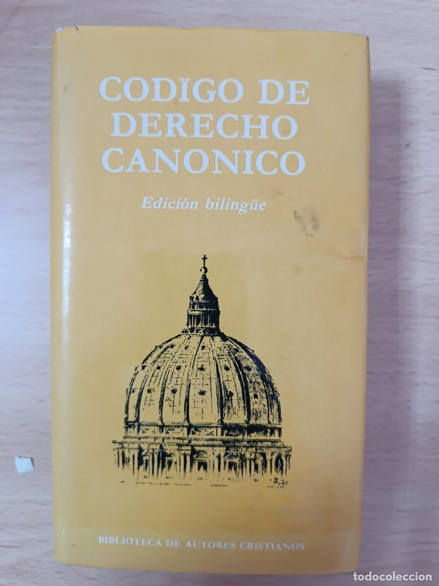 Libros antiguos: C&oacute;digo de Derecho Can&oacute;nico