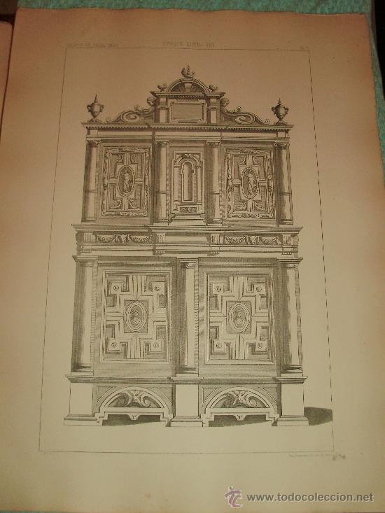 Libros antiguos: DECORATIONS INTERIURES ET MUEBLES - Foto 2