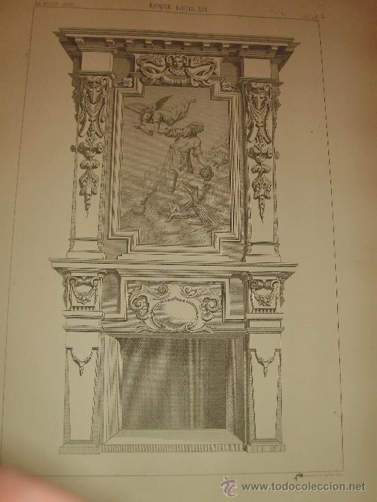 Libros antiguos: DECORATIONS INTERIURES ET MUEBLES - Foto 5