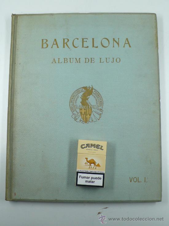 Libros antiguos: BARCELONA, álbum de lujo, vol. 1. fotografias barcelona, 1929. 40x32 cm. - Foto 2 - 24247102
