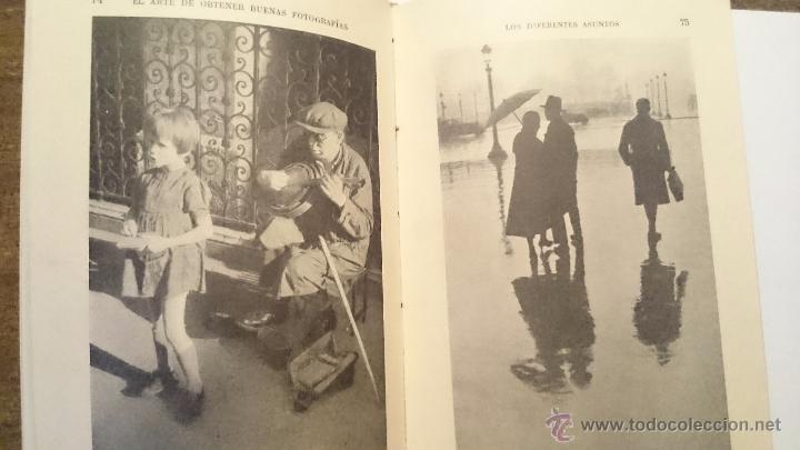Libros antiguos: EL ARTE DE OBTENER BUENAS FOTOGRAFÍAS - M. NATKIN - IBERIA JOAQUÍN GIL EDITOR BARCELONA 1936 - Foto 6 - 50409839