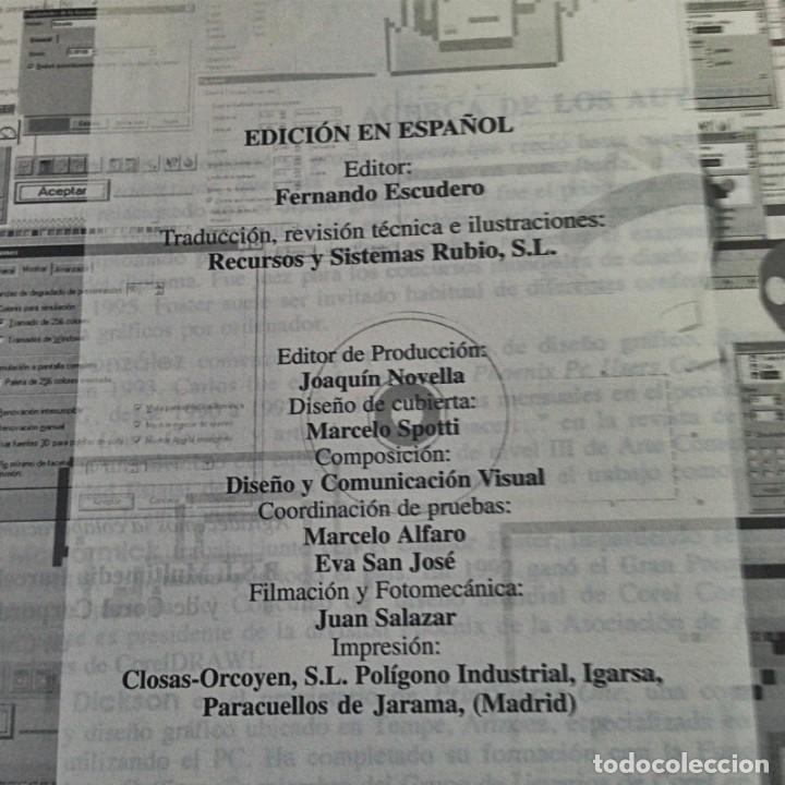Libros antiguos: Corel draw 6 - Foto 3