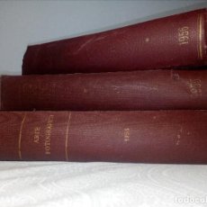 Libros antiguos: REVISTA ARTE FOTOGRÁFICO 3 TOMOS ENCUADERNADOS (AÑOS 1954 - 1955 - 1956). Lote 151558906