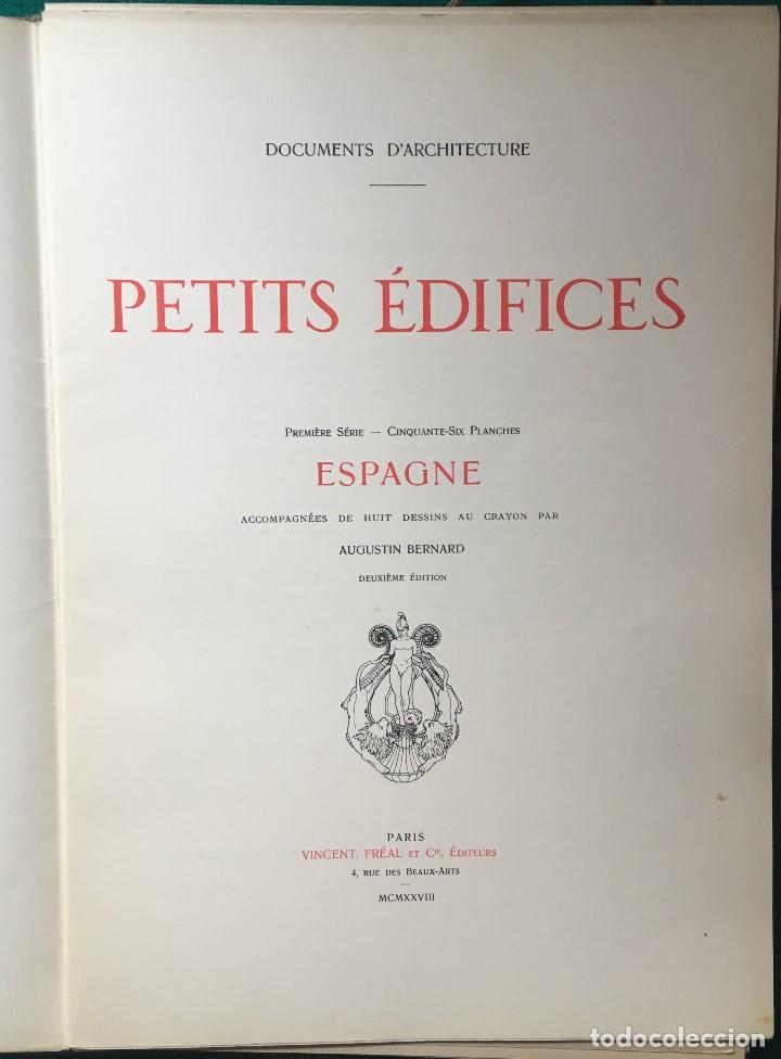 Libros antiguos: Espa&ntilde;a. Peque&ntilde;os edificios. - Foto 4
