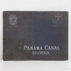 Libros antiguos: PANAMA CANAL SOUVENIR, PUBLISHED BY A. JACOBS, 1914. CON FOTOGRAFÍAS. Lote 181762880