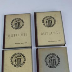 Libros antiguos: BUTLLETINS AGRUPACIO FOTOGRAFICA DE CATALUNYA.1929, 1930, 1931 I 1938.